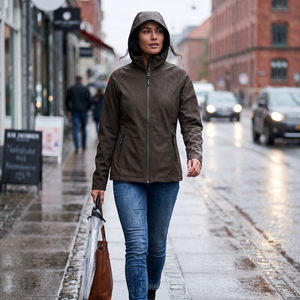 Women's Softshell Rain Jacket - Wren