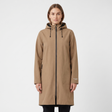 Women's Softshell Rain Jacket - Mocca