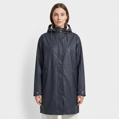 Women's Waterproof Raincoat - Dark Indigo