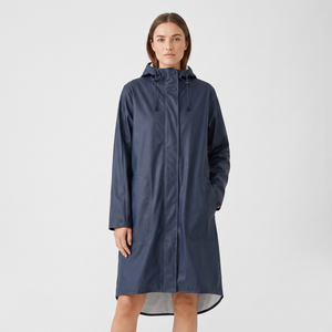 Women's Lightweight Raincoat - Ombre Blue
