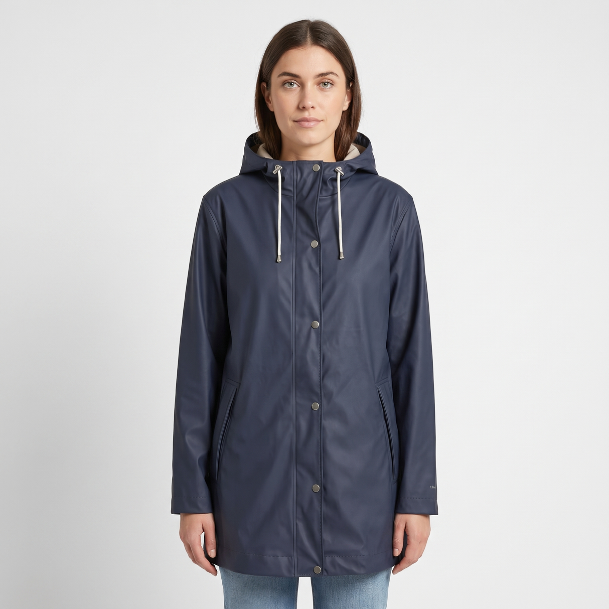 Women's Short Rain Jacket - Ombre Blue