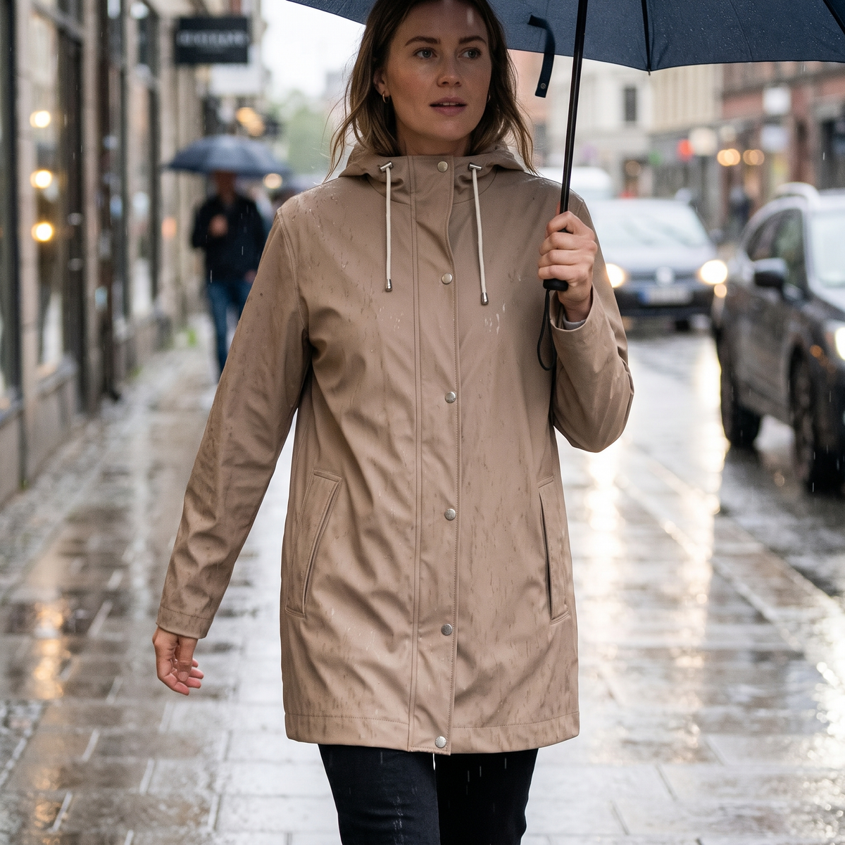 Women's Short Rain Jacket - Atmosphere