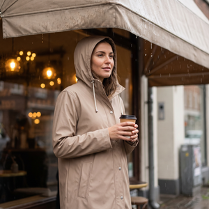 Women's Short Rain Jacket - Atmosphere