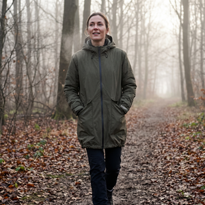 Women's Short Winter Jacket - Wren