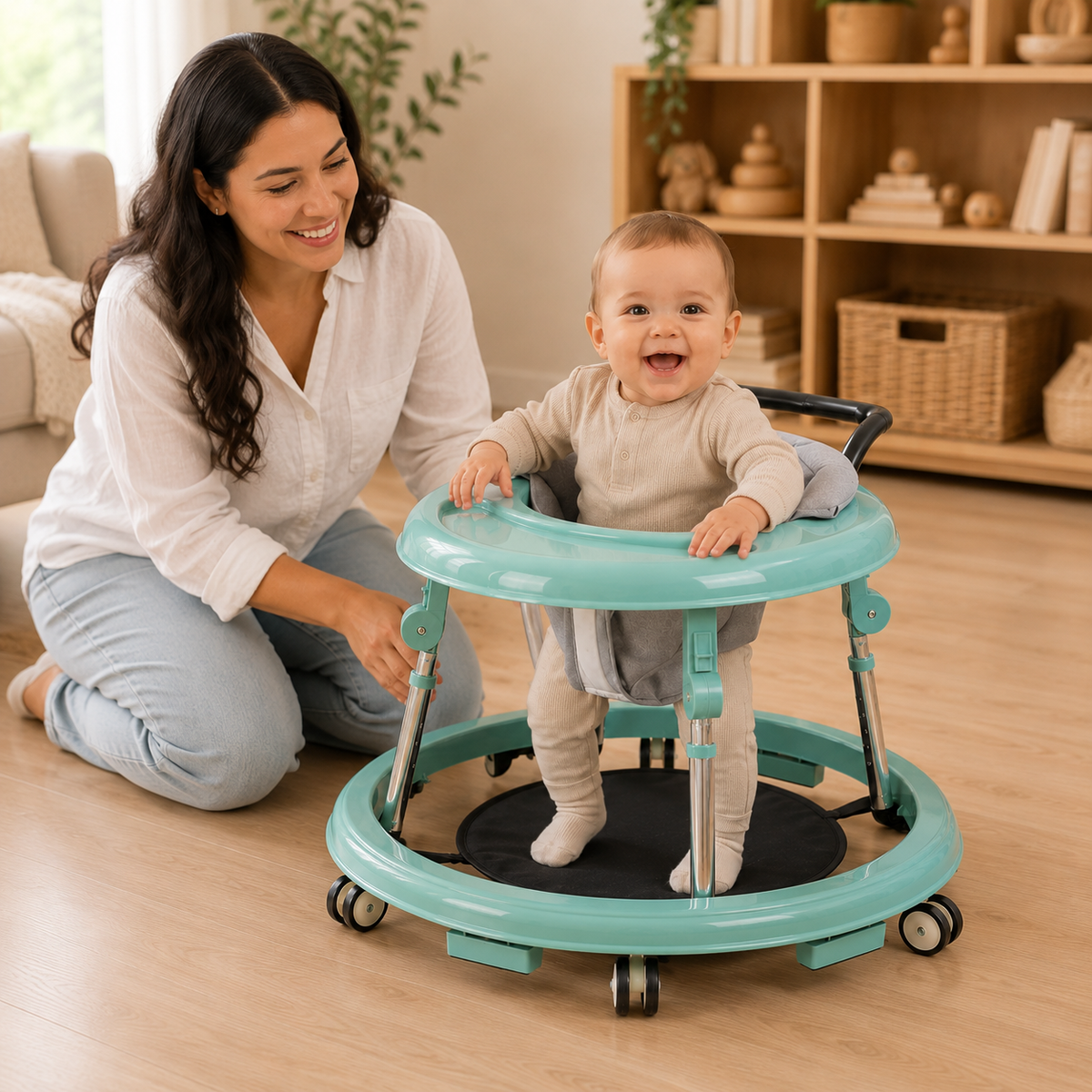 Wilma Foldable Adjustable Baby Walker