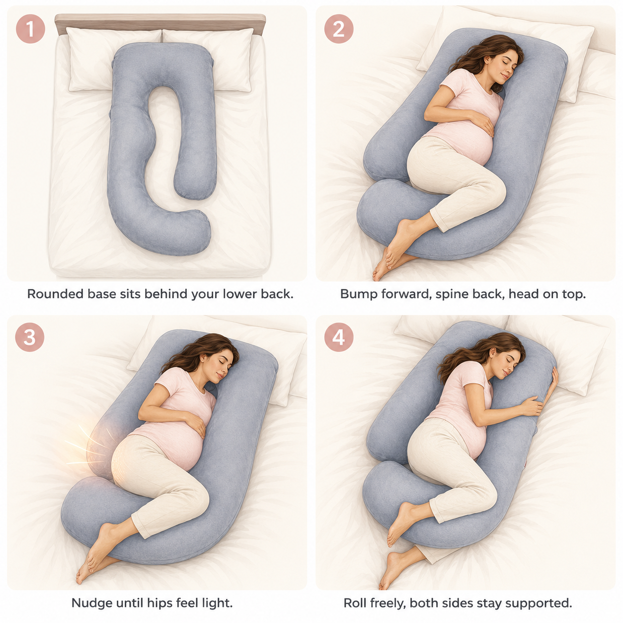 One pillow.