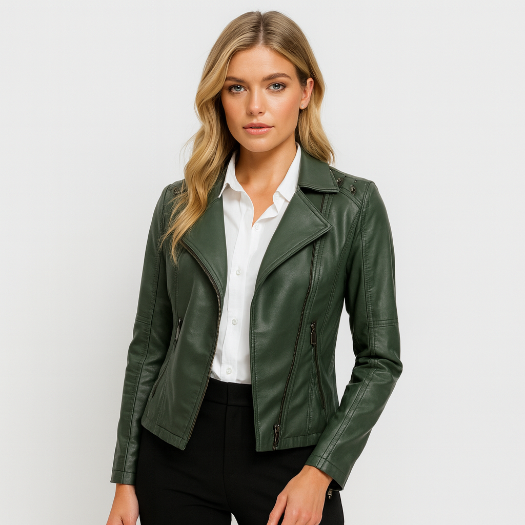 Zip Biker Jacket
