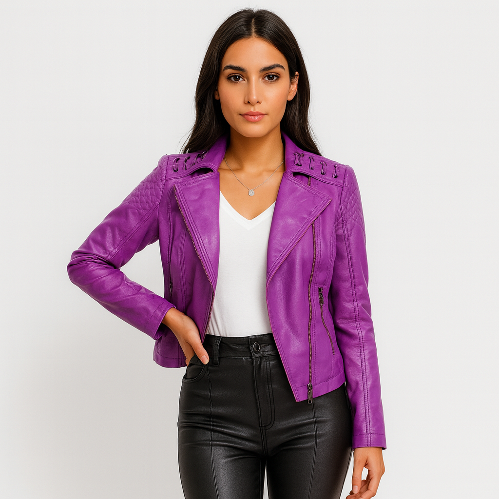 Zip Biker Jacket