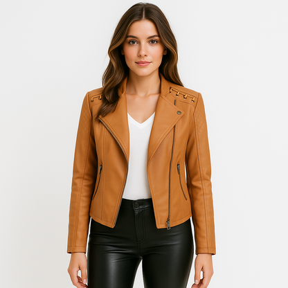 Zip Biker Jacket