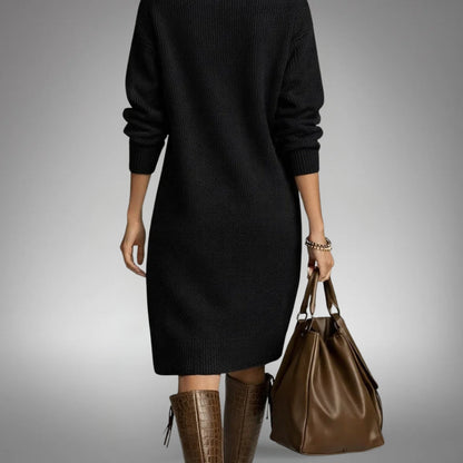 Button-Front Dress
