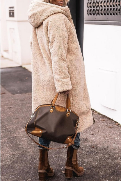 Hooded Teddy Coat