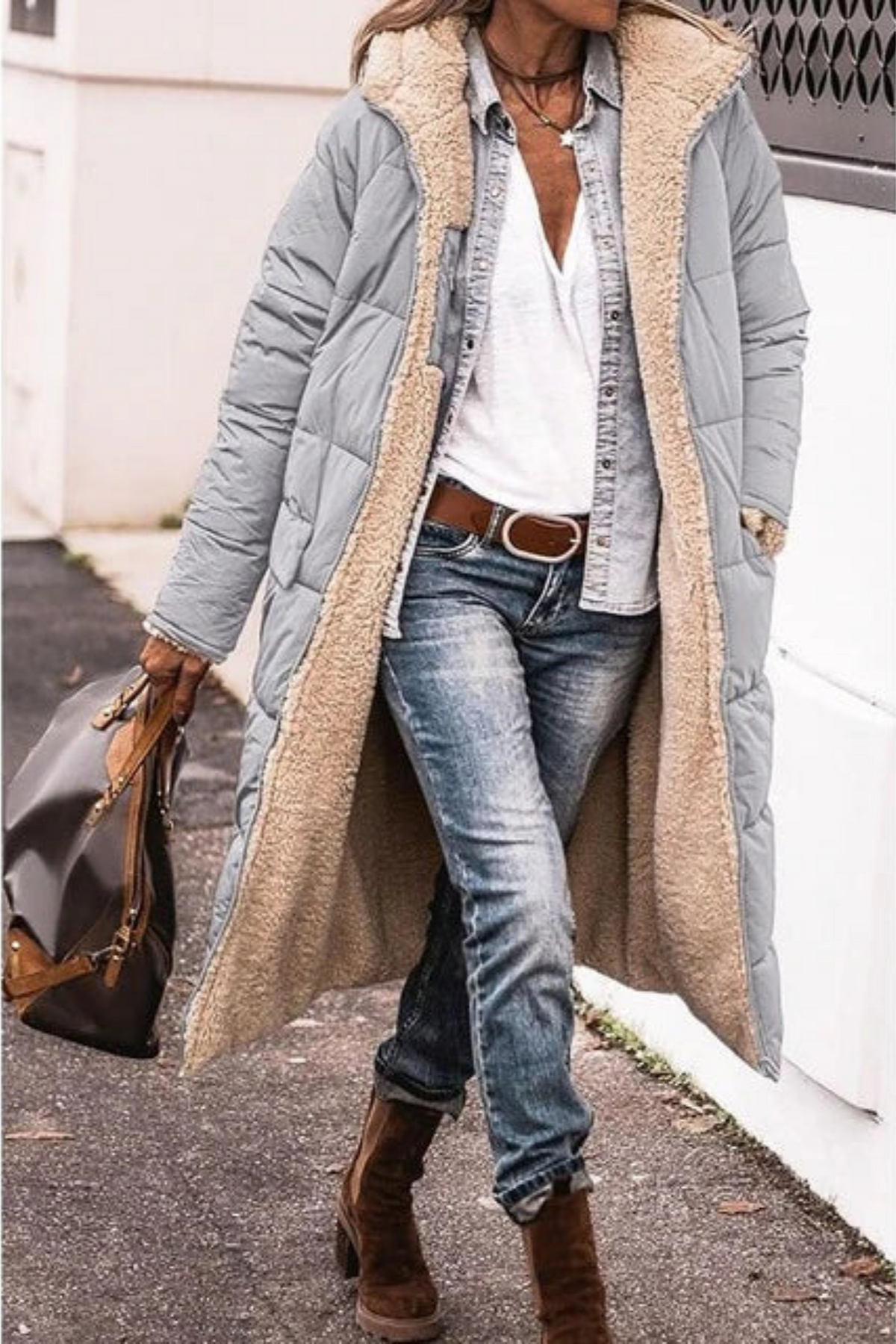 Hooded Teddy Coat