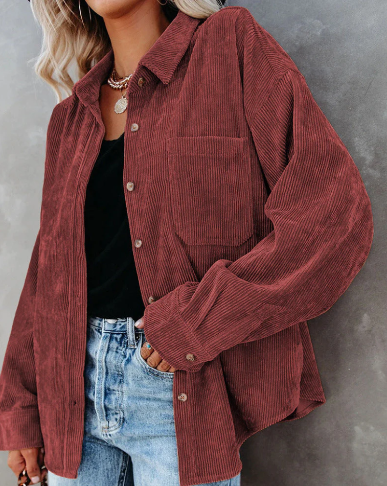 Ribbed Pocket Jacket