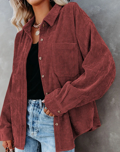 Ribbed Pocket Jacket