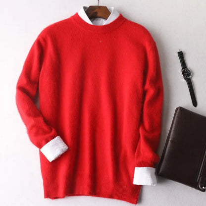Round-Neck Ribbed Knit Top 2