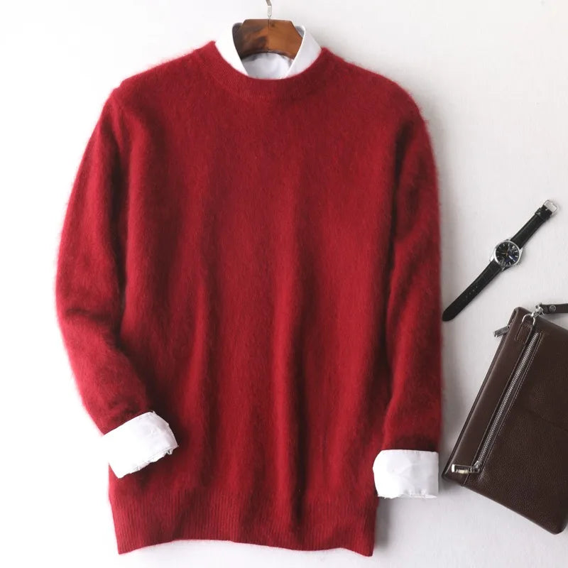 Round-Neck Ribbed Knit Top 2
