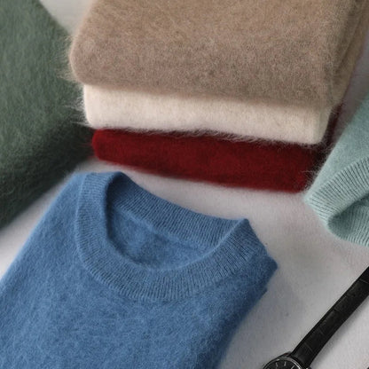 Round-Neck Ribbed Knit Top 2
