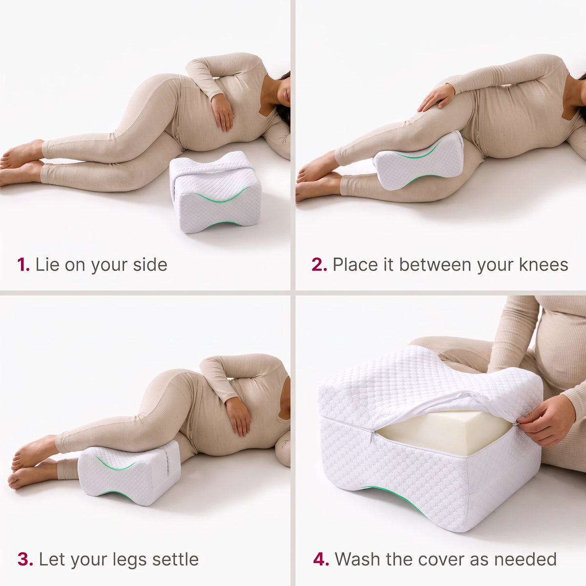 Sophia Cooling Knee Pillow and Leg Cushion