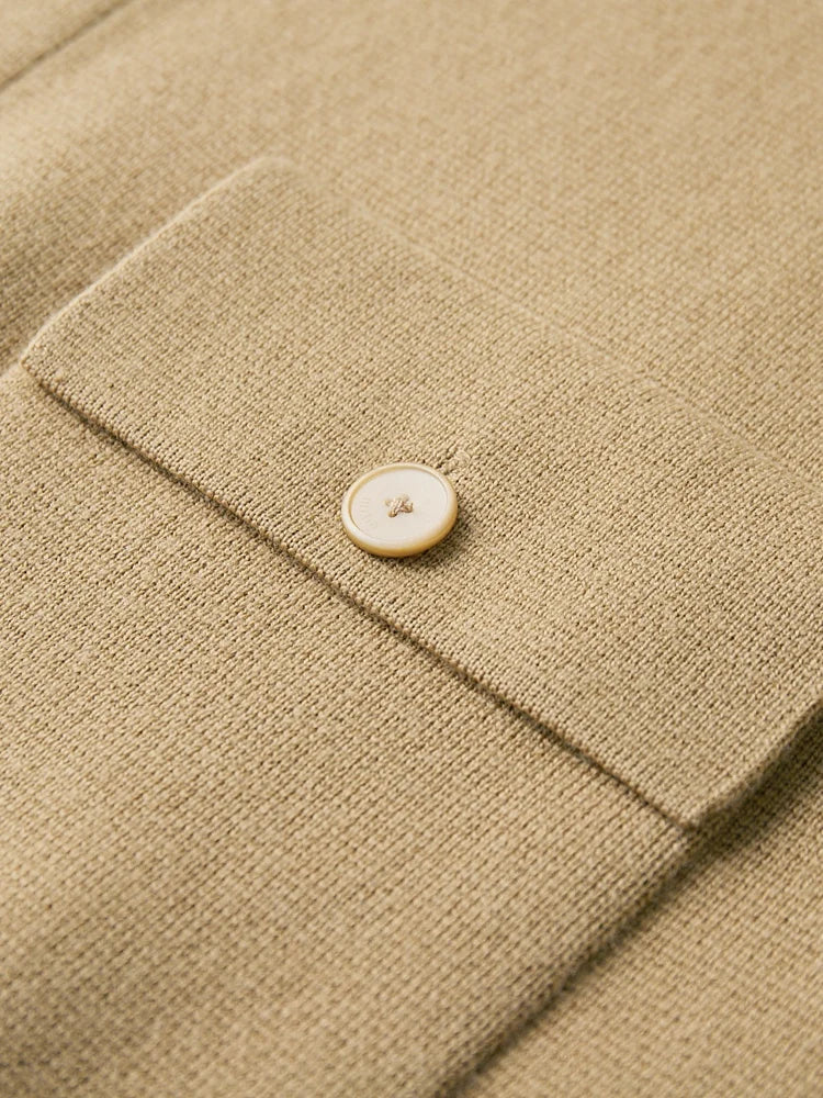 Collared Pocket Cardigan