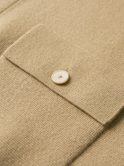 Collared Pocket Cardigan