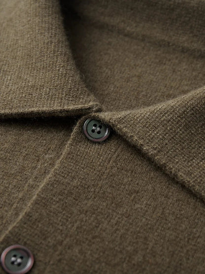 Collared Pocket Cardigan